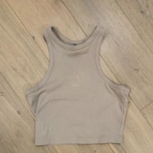 tan tank top